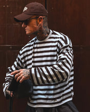 Carica l'immagine nel visualizzatore di Gallery, LONGSLEEVE CROPPED BABYBLUE&amp;CIOCCOLATO
