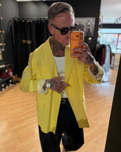 Carica l'immagine nel visualizzatore di Gallery, Blazer Doppiopetto MistoLino Yellow
