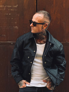 Bomber Tasconi Ecopelle 8899 Black