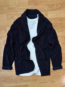 Blazer In Maglia Blue&Red