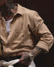 Carica l'immagine nel visualizzatore di Gallery, Camicia Cuba MistoLino MochaMousse
