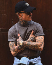 Carica l'immagine nel visualizzatore di Gallery, T-SHIRT NEW MEZZOCOLLO SEMIOVERSIZE IRON GREY
