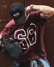 Carica l'immagine nel visualizzatore di Gallery, T-Shirt BoxyFit 68 Bordeaux
