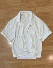 Carica l&#39;immagine nel visualizzatore di Gallery, Camicia Crochet OverSize Off-White
