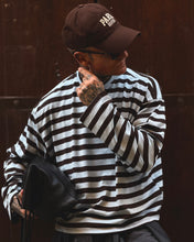 Carica l'immagine nel visualizzatore di Gallery, LONGSLEEVE CROPPED BABYBLUE&amp;CIOCCOLATO
