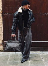 Carica l&#39;immagine nel visualizzatore di Gallery, Panta SuperLooseFit Gessato Grey
