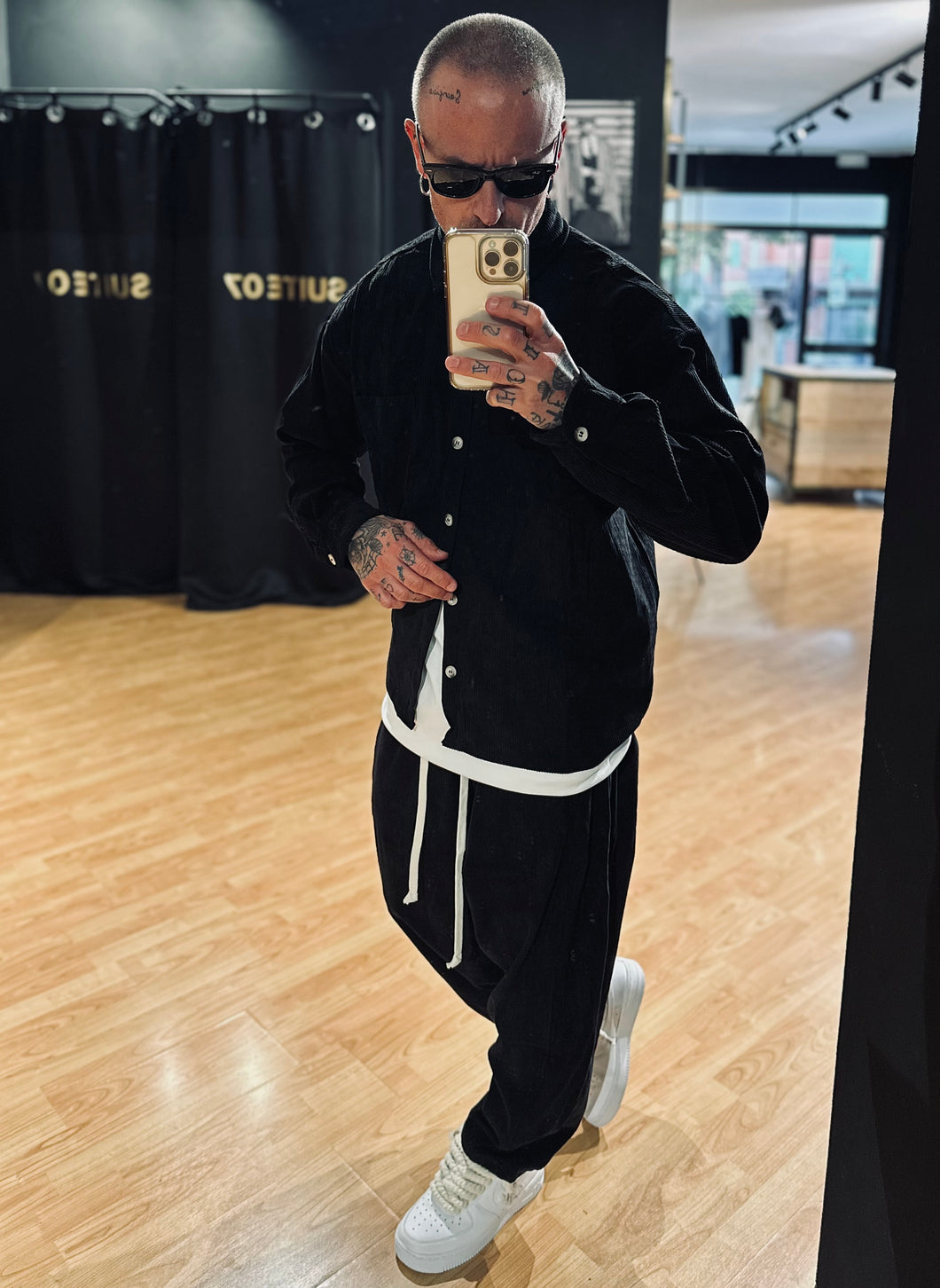 Coordinato Japan a Costine Black