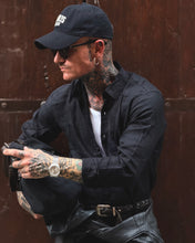 Carica l'immagine nel visualizzatore di Gallery, Camicia Panama in Lino Black
