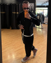 Carica l'immagine nel visualizzatore di Gallery, COORDINATO JAPAN IN JEANS STRUTTURATO BLACK
