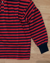 Carica l'immagine nel visualizzatore di Gallery, Polo Rugby OverSize Red&amp;Blue
