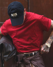 Carica l'immagine nel visualizzatore di Gallery, T-SHIRT NEW MEZZOCOLLO SEMIOVERSIZE RED
