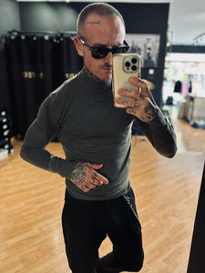 Maglioncino George Mezzocollo VerdeArmy