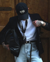 Carica l'immagine nel visualizzatore di Gallery, Blazer DoppioPetto SlimFit MistoLino Black
