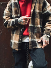 Carica l&#39;immagine nel visualizzatore di Gallery, Camicione Flanella MistoLana Cioccolato
