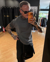 Carica l'immagine nel visualizzatore di Gallery, T-SHIRT NEW MEZZOCOLLO SEMIOVERSIZE IRON GREY
