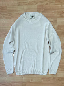Girocollo MistoLana Off-White