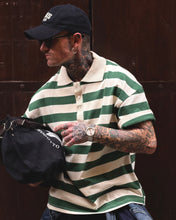 Carica l'immagine nel visualizzatore di Gallery, Polo a Righe OverSize VerdeGucci
