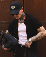 Carica l'immagine nel visualizzatore di Gallery, Maglia in Filo Crochet SlimFit Black
