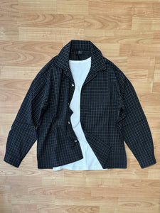 Camicia in Check Black