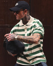 Carica l'immagine nel visualizzatore di Gallery, Polo a Righe OverSize VerdeGucci
