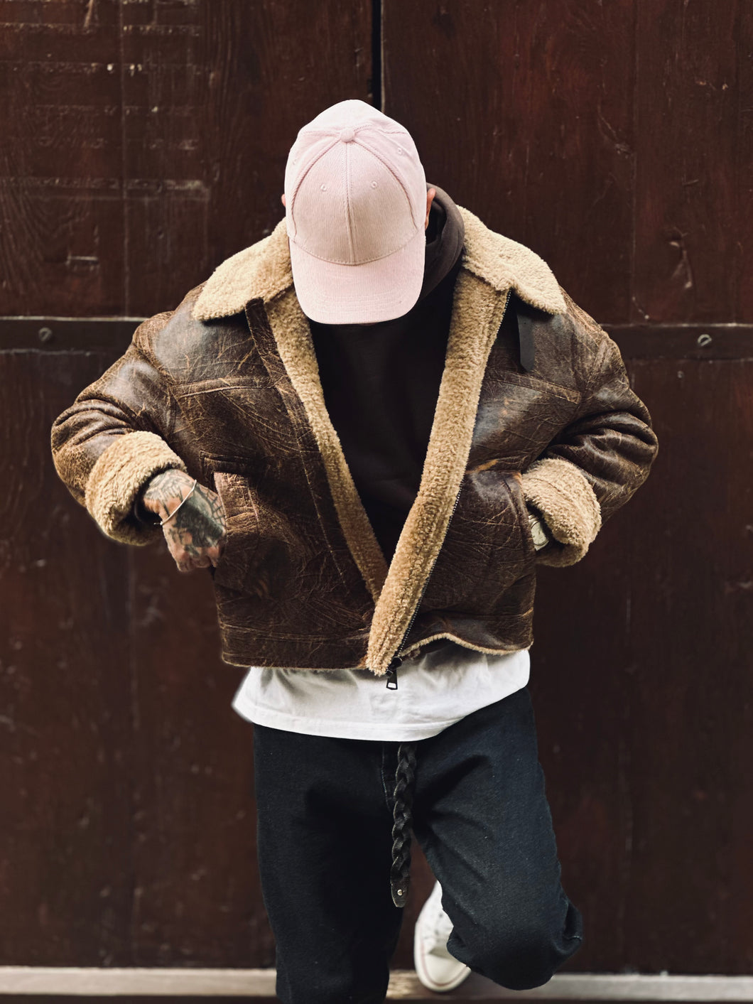 Montone Vintage OverSize Cioccolato