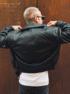 Bomber Tasconi Ecopelle 8899 Black