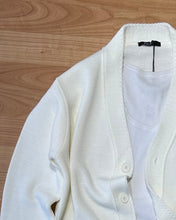 Carica l&#39;immagine nel visualizzatore di Gallery, Cardigan Cropped Off-White

