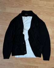 Carica l'immagine nel visualizzatore di Gallery, Cardigan SemiCropped in Filo Black
