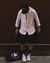 Carica l'immagine nel visualizzatore di Gallery, Bermuda MistoLino BaggyFit Black

