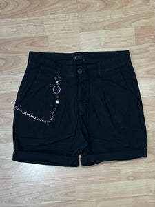Bermuda Lazza Misto Lino Black