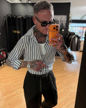 Carica l'immagine nel visualizzatore di Gallery, Camicia SlimFit a Bacchetta DarkBlue
