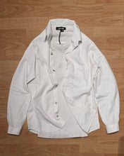 Carica l'immagine nel visualizzatore di Gallery, Camicia Cuba MistoLino Off-White
