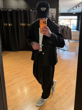 Carica l'immagine nel visualizzatore di Gallery, Panta Completo Bunny BaggyFit DoppiaPence Black
