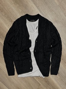 Cardigan Braids Black