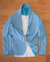 Carica l'immagine nel visualizzatore di Gallery, Blazer SlimFit MistoLino Sky
