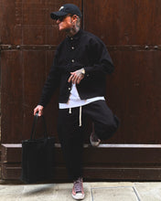Carica l'immagine nel visualizzatore di Gallery, COORDINATO JAPAN IN JEANS STRUTTURATO BLACK
