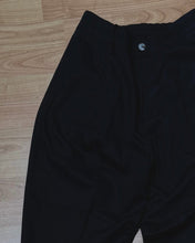 Carica l'immagine nel visualizzatore di Gallery, PANTA STRUTTURATO BAGGYFIT BLACK
