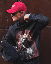 Carica l'immagine nel visualizzatore di Gallery, Camicia NostraSantissima SemiOverSize Cropped Black
