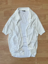 Carica l&#39;immagine nel visualizzatore di Gallery, Cardigan Crochet ManicaCorta Off-White
