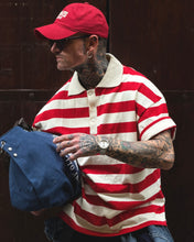Carica l'immagine nel visualizzatore di Gallery, Polo a Righe OverSize Red
