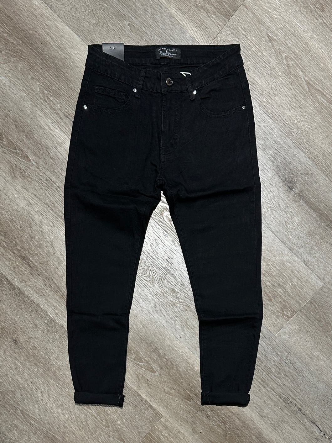 Jeans Scar Capri Fit Black