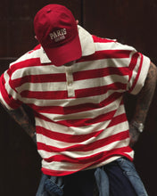 Carica l'immagine nel visualizzatore di Gallery, Polo a Righe OverSize Red
