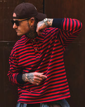 Carica l'immagine nel visualizzatore di Gallery, Polo Rugby OverSize Red&amp;Blue
