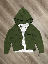 Carica l&#39;immagine nel visualizzatore di Gallery, Jacket Cropped Verde Oliva
