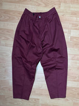 Carica l'immagine nel visualizzatore di Gallery, Panta Strutturato BaggyFit Bordeaux
