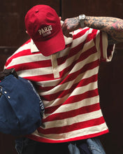 Carica l'immagine nel visualizzatore di Gallery, Polo a Righe OverSize Red
