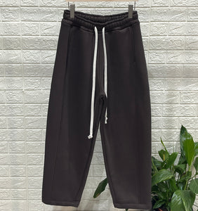 Panta Japan in Tuta Felpato Cioccolato