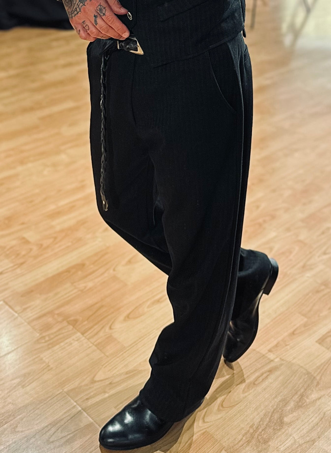 Panta Classic Spigato Black