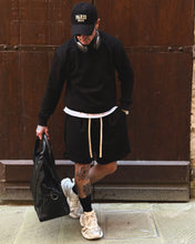 Carica l'immagine nel visualizzatore di Gallery, Felpa del Completo Sporty Garzata BoxyFit Black
