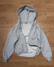 Carica l'immagine nel visualizzatore di Gallery, Felpa ZIP del Completo Sporty Garzata BoxyFit Grey
